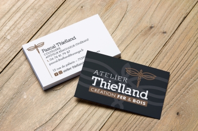 Cartes de visite pour atelier de coutellerie